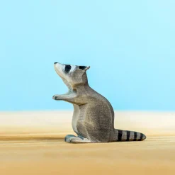 Raccoon Family and Tree Set | Wooden Toy