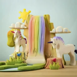 Rainbow Cliff & Waterfall | Wooden Toy
