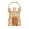 Rattan Castle Bag