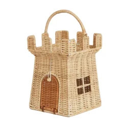 Rattan Castle Bag