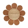 Rattan Daisy Wall Basket