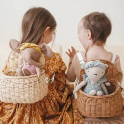 Rattan Mini Chari Bag (Straw)