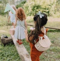 Rattan Mini Chari Bag (Straw)