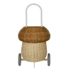 Rattan Mushroom Luggy (Natural) by Olli Ella
