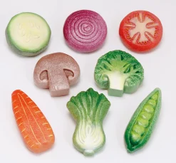 Sensory Play Stones (Vegetables)
