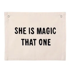 She is Magic That One Canvas Banner