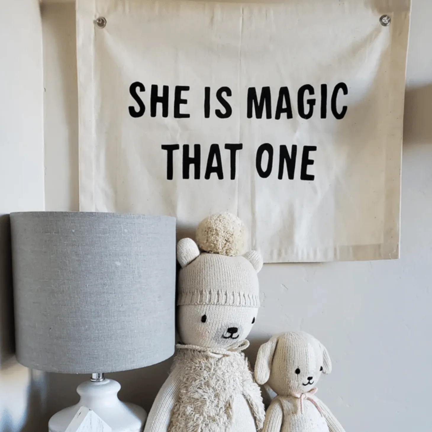 She is Magic That One Canvas Banner