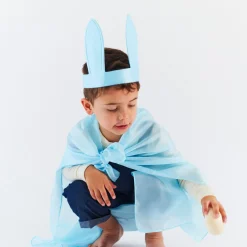 Silk Bunny Ears (Dreams Come True Blue)