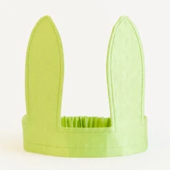 Silk Bunny Ears (Parrot Green)