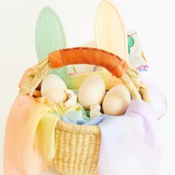 Silk Bunny Ears (Soft Rainbow)
