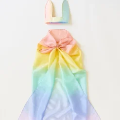 Silk Bunny Ears (Soft Rainbow)