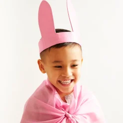 Silk Bunny Ears (Strawberry Moon)