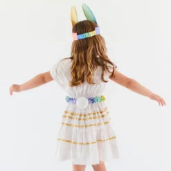 Silk Bunny Tail (Soft Rainbow)