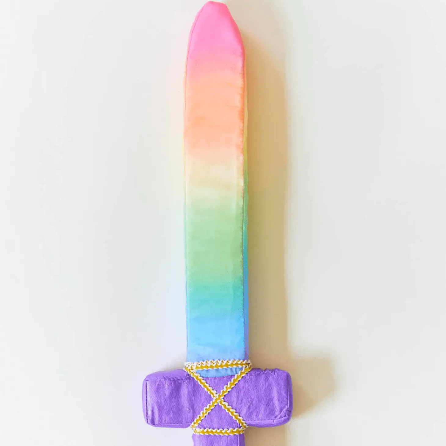 Silk Covered Toy Sword (Rainbow)