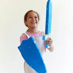 Silk Covered Toy Sword (Star)