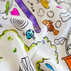 Silk Doodle Colouring Seek & Find Playsilk and Markers Set