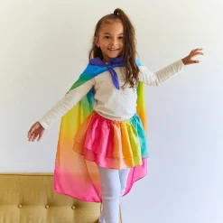 100% Silk Dress-Up Tutu (Rainbow)