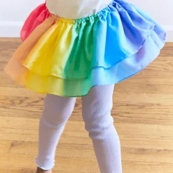 100% Silk Dress-Up Tutu (Rainbow)