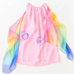 Silk Fairy Dress (Pink)