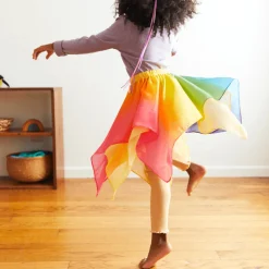 Silk Fairy Skirt (Rainbow)