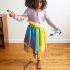 Silk Fairy Skirt (Rainbow)