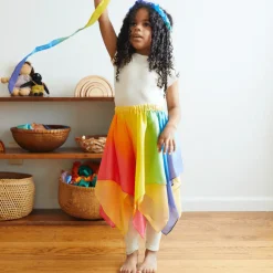 Silk Fairy Skirt (Rainbow)