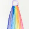 Silk Georgette Rainbow Veil