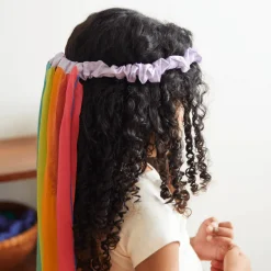 Silk Georgette Rainbow Veil