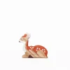 Sitting Fawn | Wooden Toy Figurine