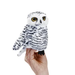 Small Snowy Owl Hand Puppet