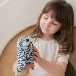 Small Snowy Owl Hand Puppet