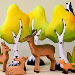 Small Wooden Birch Tree