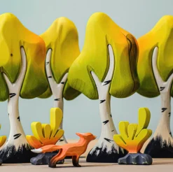 Small Wooden Birch Tree