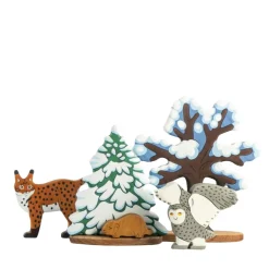 Snowy Deciduous | Wooden Toy Tree