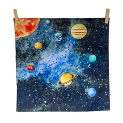 Solar System Vegan Play Cloth