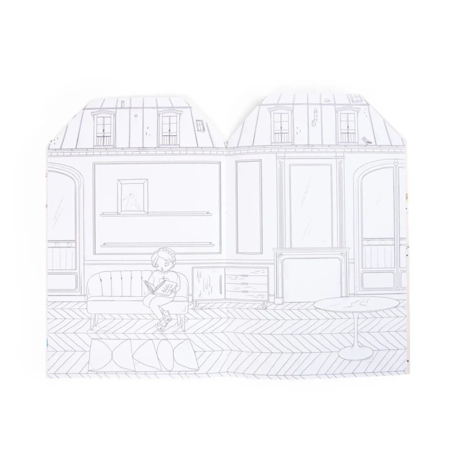 Sticker and Colouring Book (The Parisians)