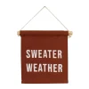 Sweater Weather Hang Sign