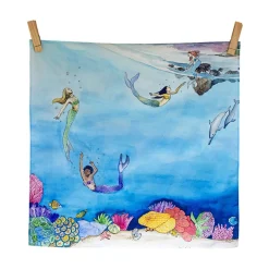 Tales of Mermaids Vegan Play Cloth