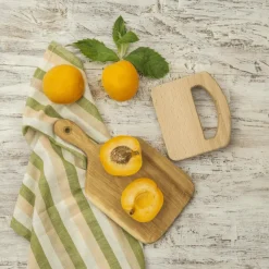 Toddler-Safe Wooden Montessori Knife (Square)