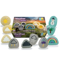 Weather Play Stones (Set of 10)