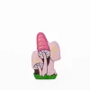 Whimsical Pink Fairy Mushrooms | Wooden Toy Figurine