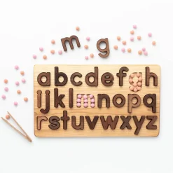 Wooden Alphabet Puzzle (Lowercase)