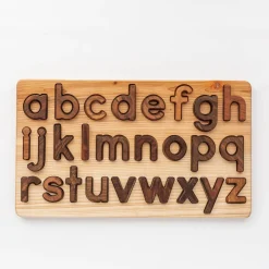 Wooden Alphabet Puzzle (Lowercase)