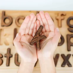 Wooden Alphabet Puzzle (Lowercase)