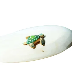 Wooden Baby Turtle (Green)
