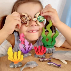 Wooden Baby Turtle (Green)