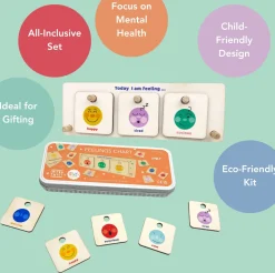 Wooden Feelings Chart for Kids