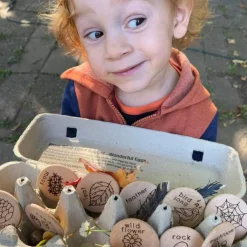 Wooden Forest Scavenger Hunt Discs (Set of 24)