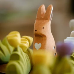 Wooden Grass with Yellow Flowers (Large)