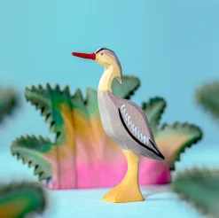 Wooden Grey Heron